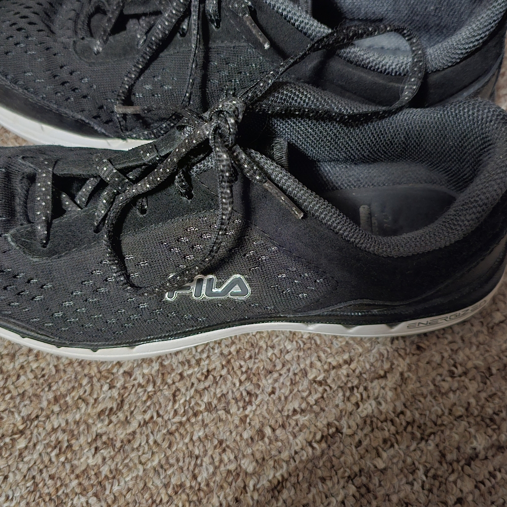 Fila Black Athletic Shoes